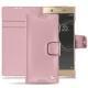 Housse cuir Sony Xperia XA1 Ultra - Rose ( Nappa - Pantone 2365C ) 