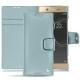 가죽 커버 Sony Xperia XA1 Ultra - Bleu ciel ( Nappa - Pantone 277C ) 