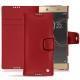 Housse cuir Sony Xperia XA1 Ultra - Rouge ( Nappa - Pantone 199C ) 