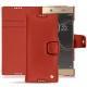 Capa em pele Sony Xperia XA1 Ultra - Papaye ( Pantone 180C ) 