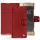 Housse cuir Sony Xperia XA1 Ultra - Tomate ( Pantone 187C ) 