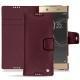 Funda de piel Sony Xperia XA1 Ultra - Lie de vin ( Pantone 5115C ) 