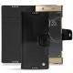 Custodia in pelle Sony Xperia XA1 Ultra - Onyx ( Bologna Hi Gloss - Black ) 