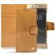 Custodia in pelle Sony Xperia XA1 Ultra - Or Maïa ( Bologna Hi Gloss Metallic - Pantone 871C ) 