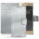 Sony Xperia XA1 Ultra leather case - Platinium ( Bologna Hi Gloss Metallic - Pantone 877C ) 