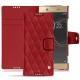 Lederschutzhülle Sony Xperia XA1 Ultra - Rouge - Couture ( Nappa - Pantone 199C ) 