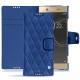 Funda de piel Sony Xperia XA1 Ultra - Bleu océan - Couture ( Nappa - Pantone 293C ) 