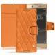 Lederschutzhülle Sony Xperia XA1 Ultra - Orange - Couture ( Nappa - Pantone 1495U ) 