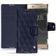 Housse cuir Sony Xperia XA1 Ultra - Cobalt - Couture ( Pantone 2766C ) 