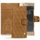 Housse cuir Sony Xperia XA1 Ultra - Castan esparciate - Couture