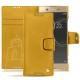 Housse cuir Sony Xperia XA1 Ultra - Jaune soulèu