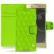 Lederschutzhülle Sony Xperia XA1 Ultra - Vert fluo - Couture