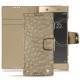 Funda de piel Sony Xperia XA1 Ultra - Autruche desert