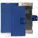 Lederschutzhülle Sony Xperia XA1 Ultra - Bleu Océan PU