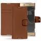 Funda de piel Sony Xperia XA1 Ultra - Marron PU