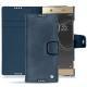 Custodia in pelle Sony Xperia XA1 Ultra - Jean vintage ( Roughtcut - Pantone 285U  ) 