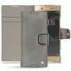 Housse cuir Sony Xperia XA1 Ultra - Acier vintage ( Pantone 403C ) 