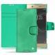 Lederschutzhülle Sony Xperia XA1 Ultra - Menthe vintage ( Pantone 562C ) 