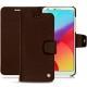 LG G6 leather case - Châtaigne ( Pantone 476C ) 