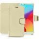 Housse cuir LG G6 - Ivoire ( Sleek P C12 - White ) 