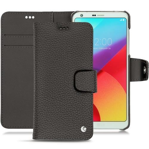 LG G6 leather caseAnthracite ( Pantone #41403c ) 