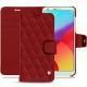 Custodia in pelle LG G6 - Tomate - Couture ( Pantone 187C ) 