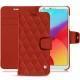 Funda de piel LG G6 - Papaye - Couture ( Pantone 180C ) 