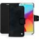 Custodia in pelle LG G6 - Dark vintage ( Roughtcut - Black#5256 ) 