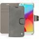Capa em pele LG G6 - Acier vintage ( Pantone 403C ) 