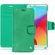 Custodia in pelle LG G6 - Menthe vintage ( Pantone 562C ) 