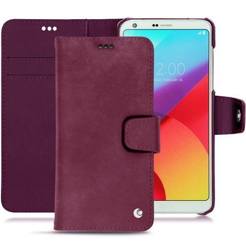 Funda de piel LG G6Prune vintage ( Pantone #612434 ) 