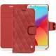 Funda de piel LG G6 - Cerise vintage - Couture