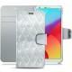 Capa em pele LG G6 - Platinium - Couture