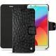 Capa em pele LG G6 - Autruche nero