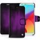 Housse cuir LG G6 - Violet Patine