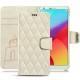 Funda de piel LG G6 - Blanc escumo - Couture