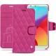 Housse cuir LG G6 - Rose BB - Couture