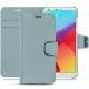 Housse cuir LG G6 - Bleu ciel PU