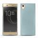 Coque cuir Sony Xperia XA1 Ultra - Bleu ciel ( Nappa - Pantone 277C ) 