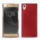 Lederschutzhülle Sony Xperia XA1 Ultra - Rouge ( Nappa - Pantone 199C ) 