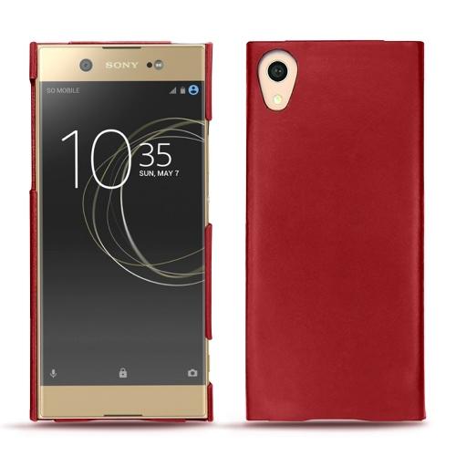 Sony Xperia XA1 Ultra : Protections de qualité : housses, coques, étuis Rouge ( Nappa - Pantone #d50032 ) 