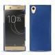 Coque cuir Sony Xperia XA1 Ultra - Bleu océan ( Nappa - Pantone 293C ) 