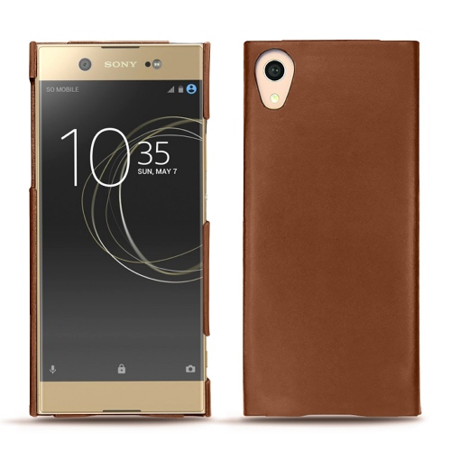 Sony Xperia XA1 Ultra : Protections de qualité : housses, coques, étuis Marron ( Nappa - Pantone #8B4720 ) 