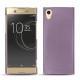 Sony Xperia XA1 Ultra leather cover - Lilas ( Nappa - Pantone 2645U ) 
