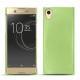 Sony Xperia XA1 Ultra leather cover - Vert olive ( Nappa - Pantone 578U ) 