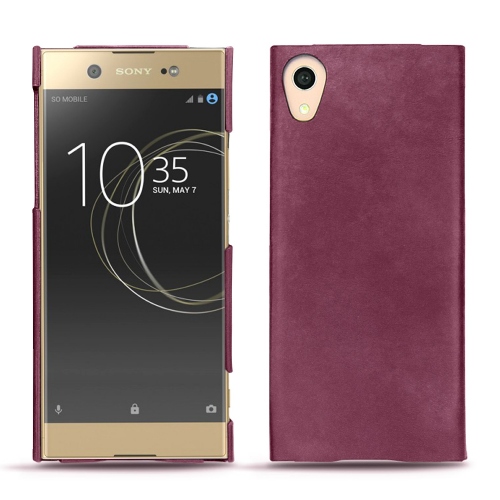 가죽 커버 Sony Xperia XA1 UltraPrune vintage ( Pantone #612434 ) 