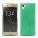 レザーケース Sony Xperia XA1 Ultra - Menthe vintage ( Pantone 562C ) 