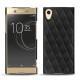 Custodia in pelle Sony Xperia XA1 Ultra - Ebène - Couture ( Sleek P C12 - Black ) 
