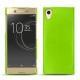 Lederschutzhülle Sony Xperia XA1 Ultra - Vert fluo