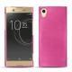 Coque cuir Sony Xperia XA1 Ultra - Rose BB